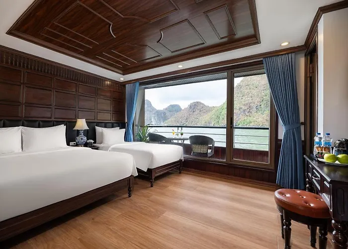 La Casta Regal 5-Star 2D1N - Lan Ha - Balcony & Bathtub Ocean View  5*